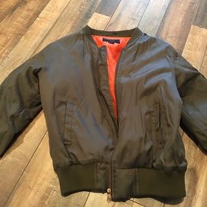 Bomber Jacket, like new. Size Medium